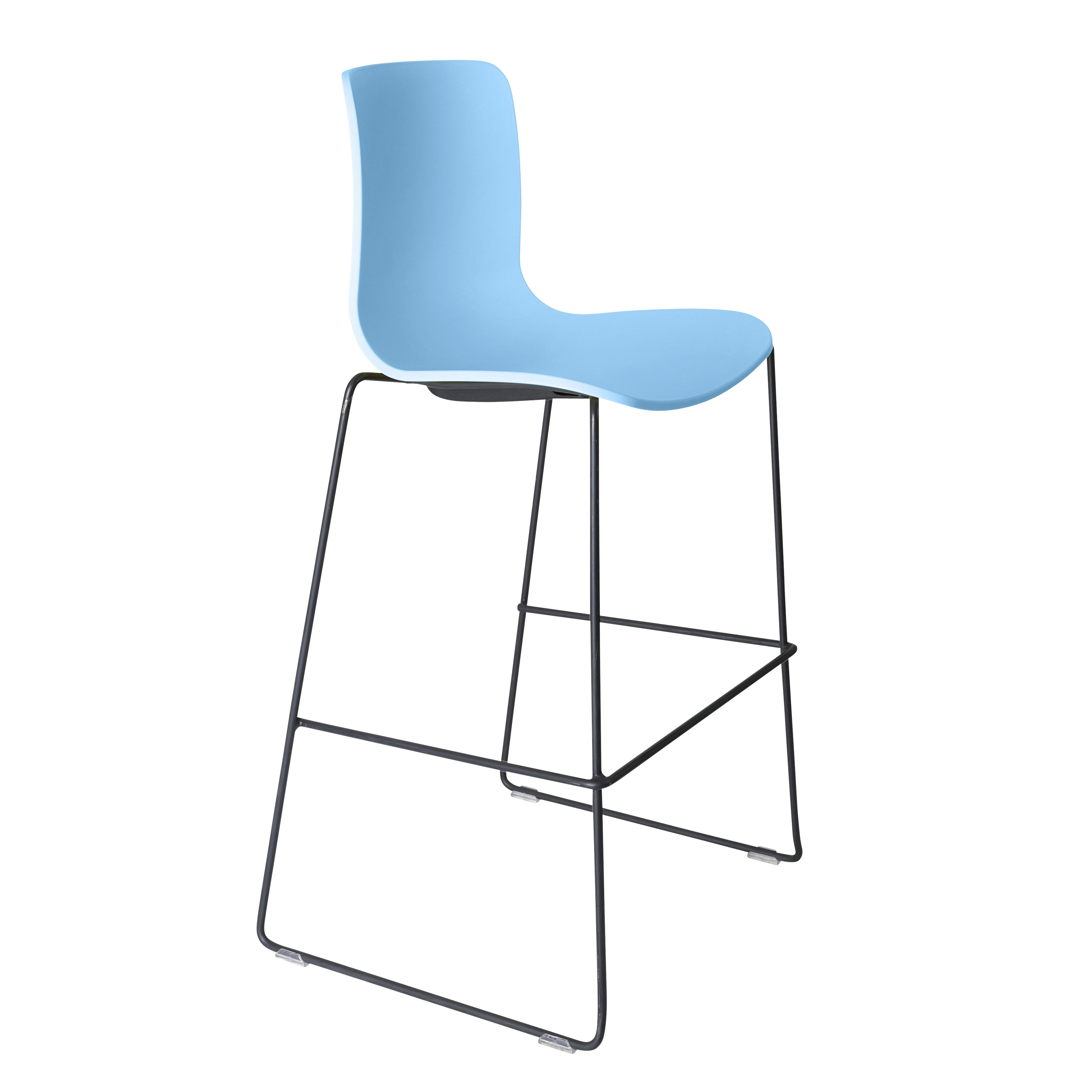 Acti Stool (Pale Blue / Stool Sled Base)